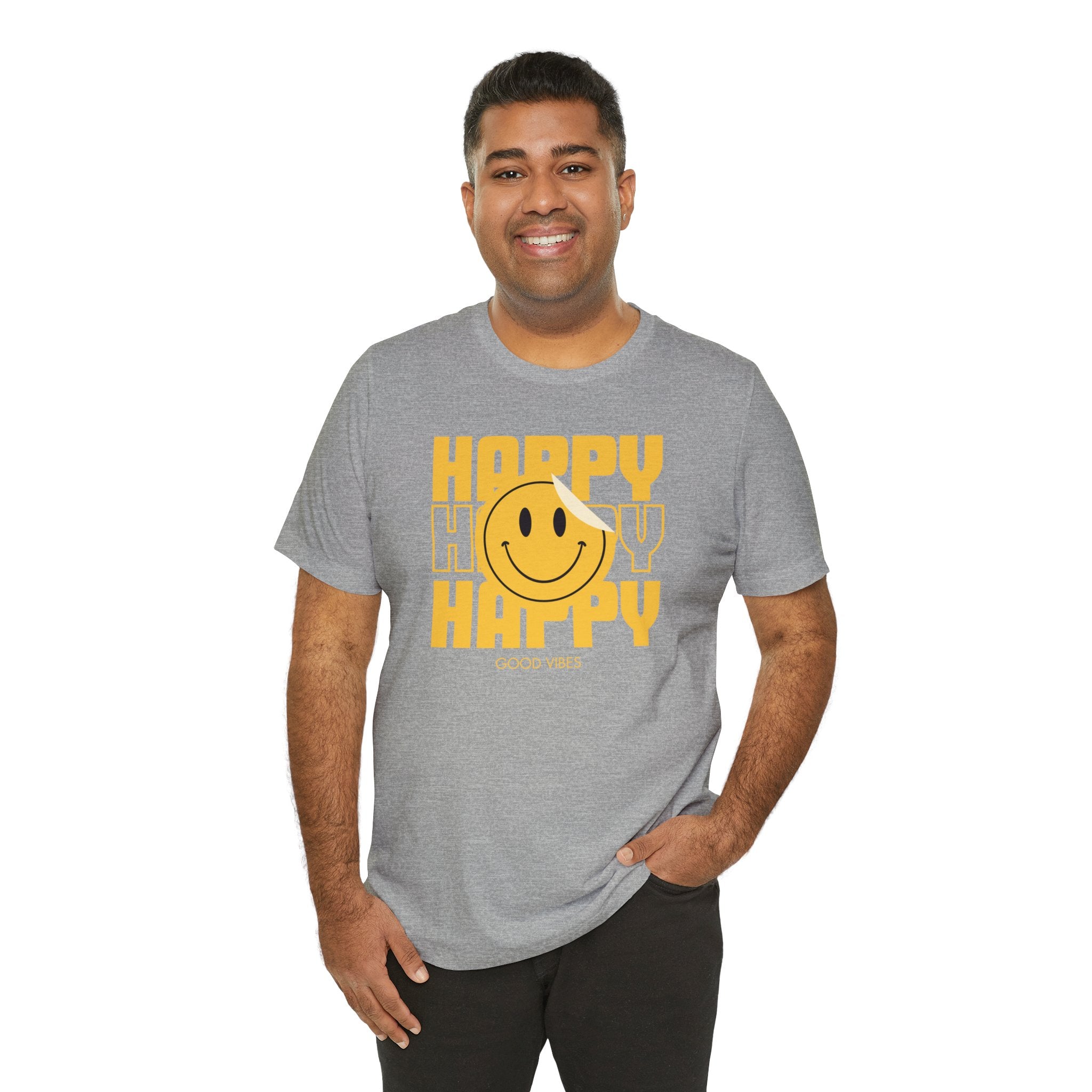 Happy Happy Happy -  Short Sleeve Tee