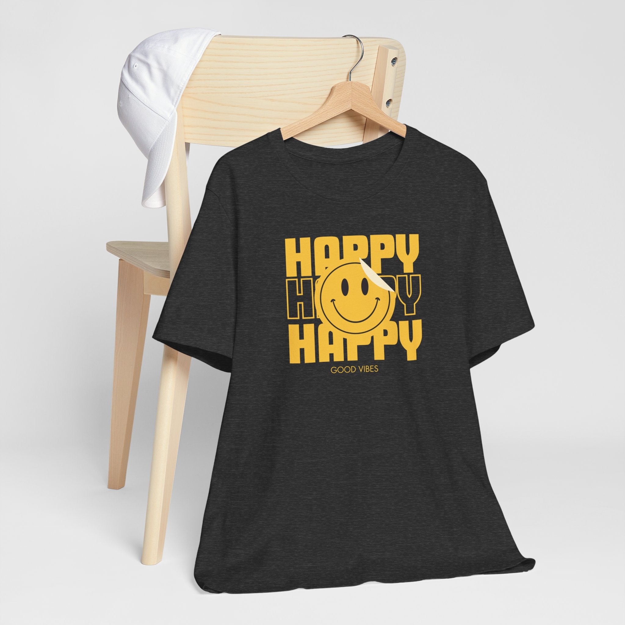 Happy Happy Happy -  Short Sleeve Tee