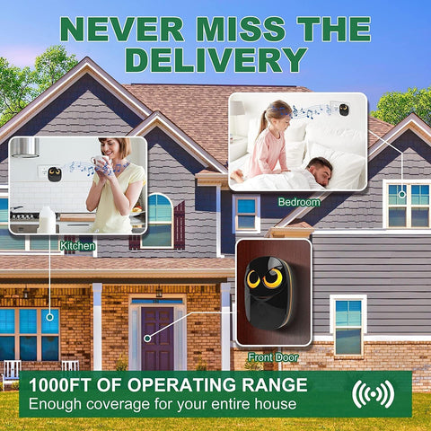 Owl Wireless Doorbell 